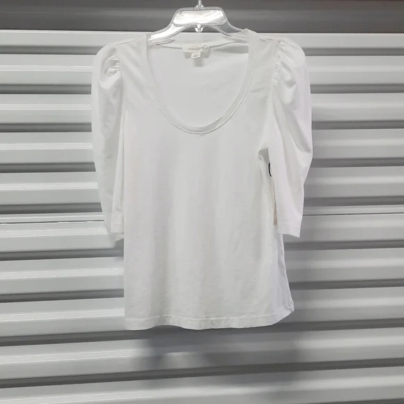 Treasure & Bond Women's Top Size XS Extra Small White Pullover Casual Blouse - Picture 1 of 6